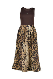 Freizeitkleid Midi aus Baumwolle
