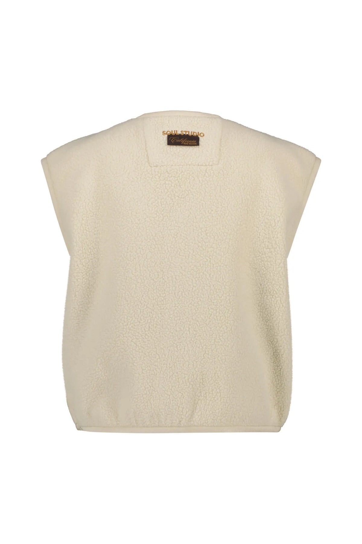 Teddyweste mit V-Neck