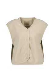 Teddyweste mit V-Neck