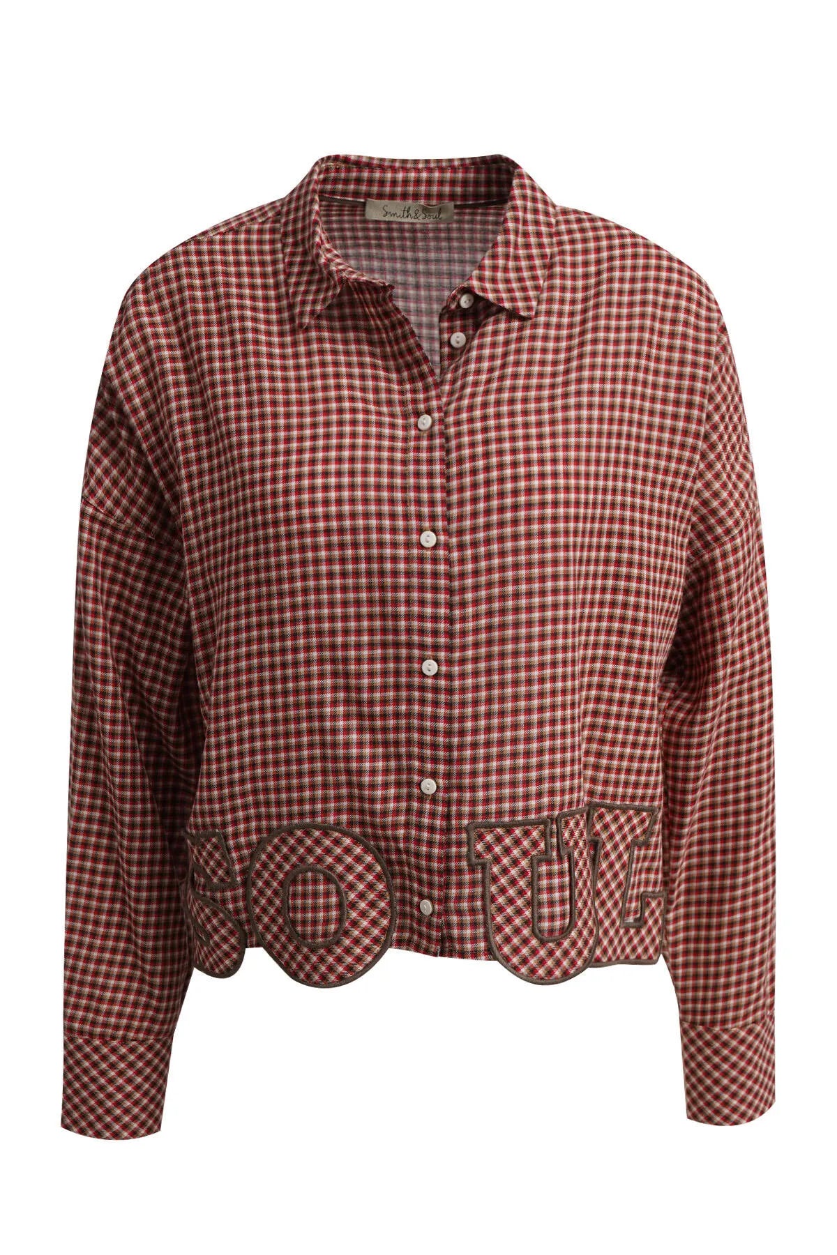 Bluse aus Baumwollmix