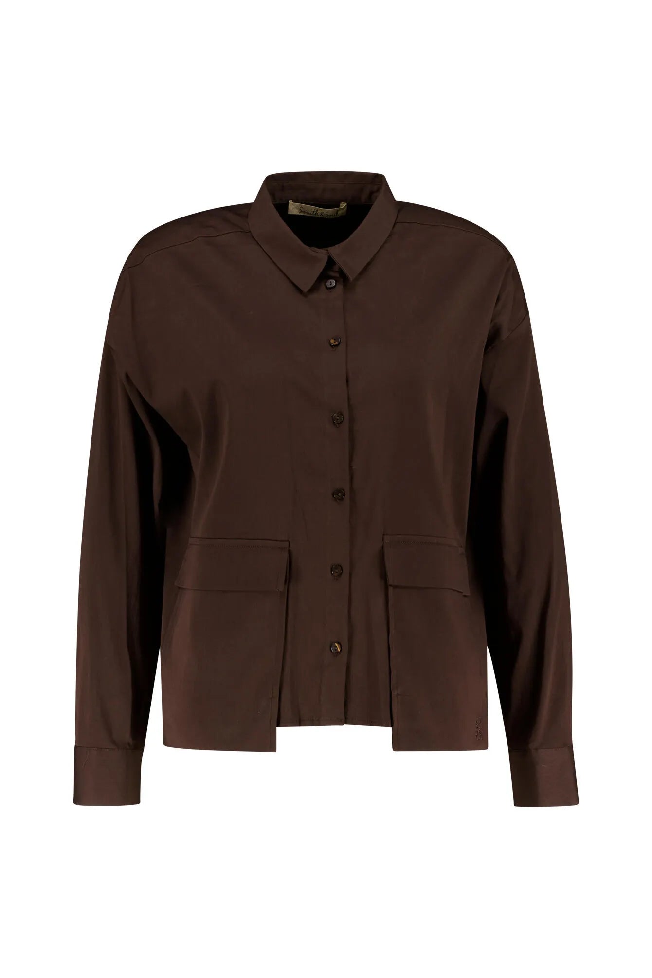 Bluse aus Baumwollmix