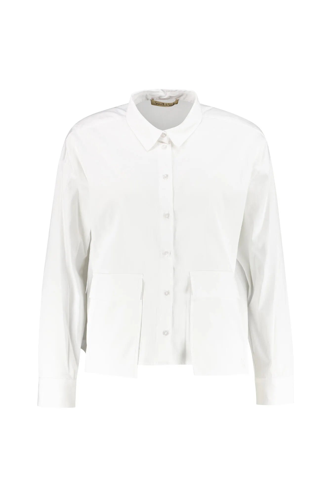 Bluse aus Baumwollmix
