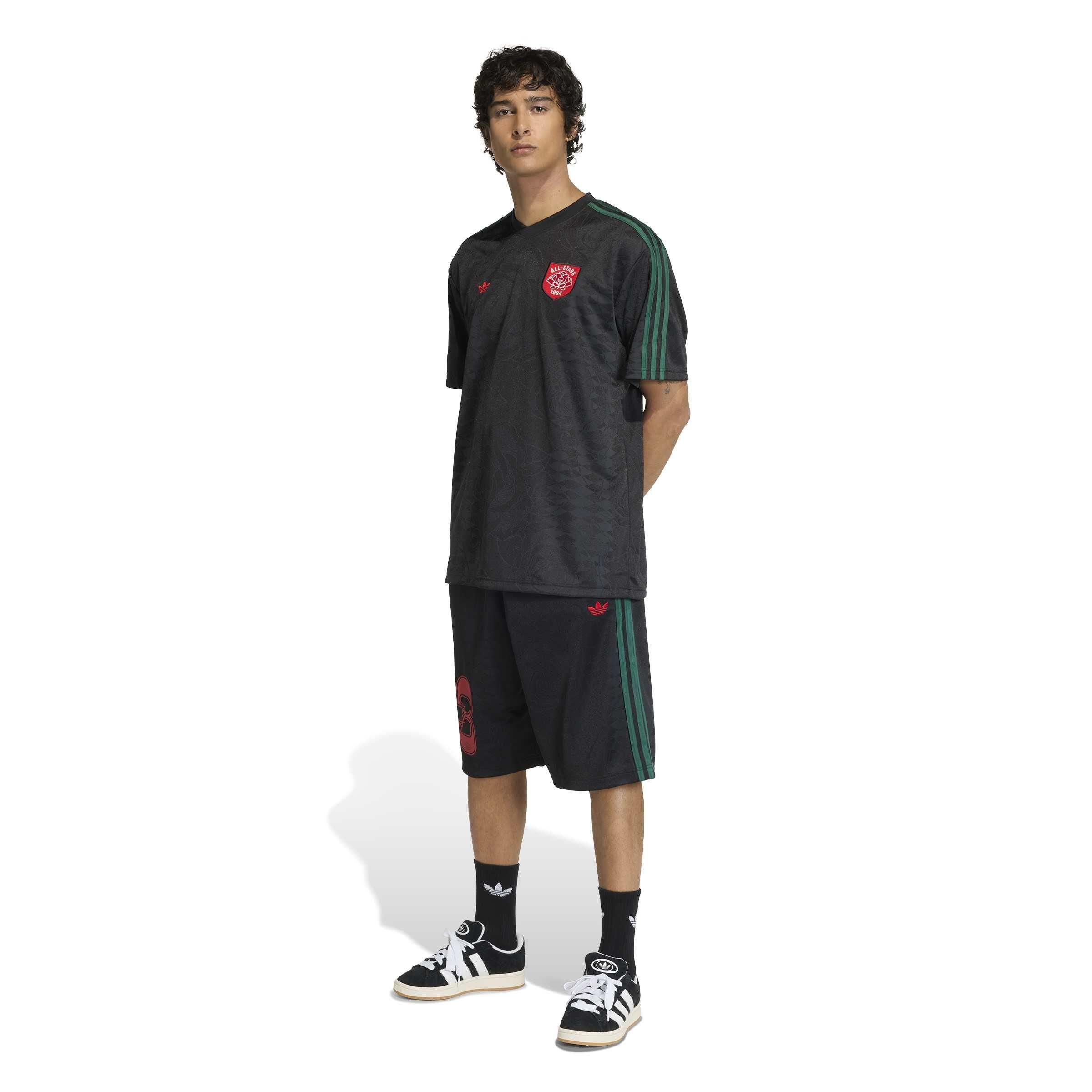 Jersey Regular Fit Floral Muster