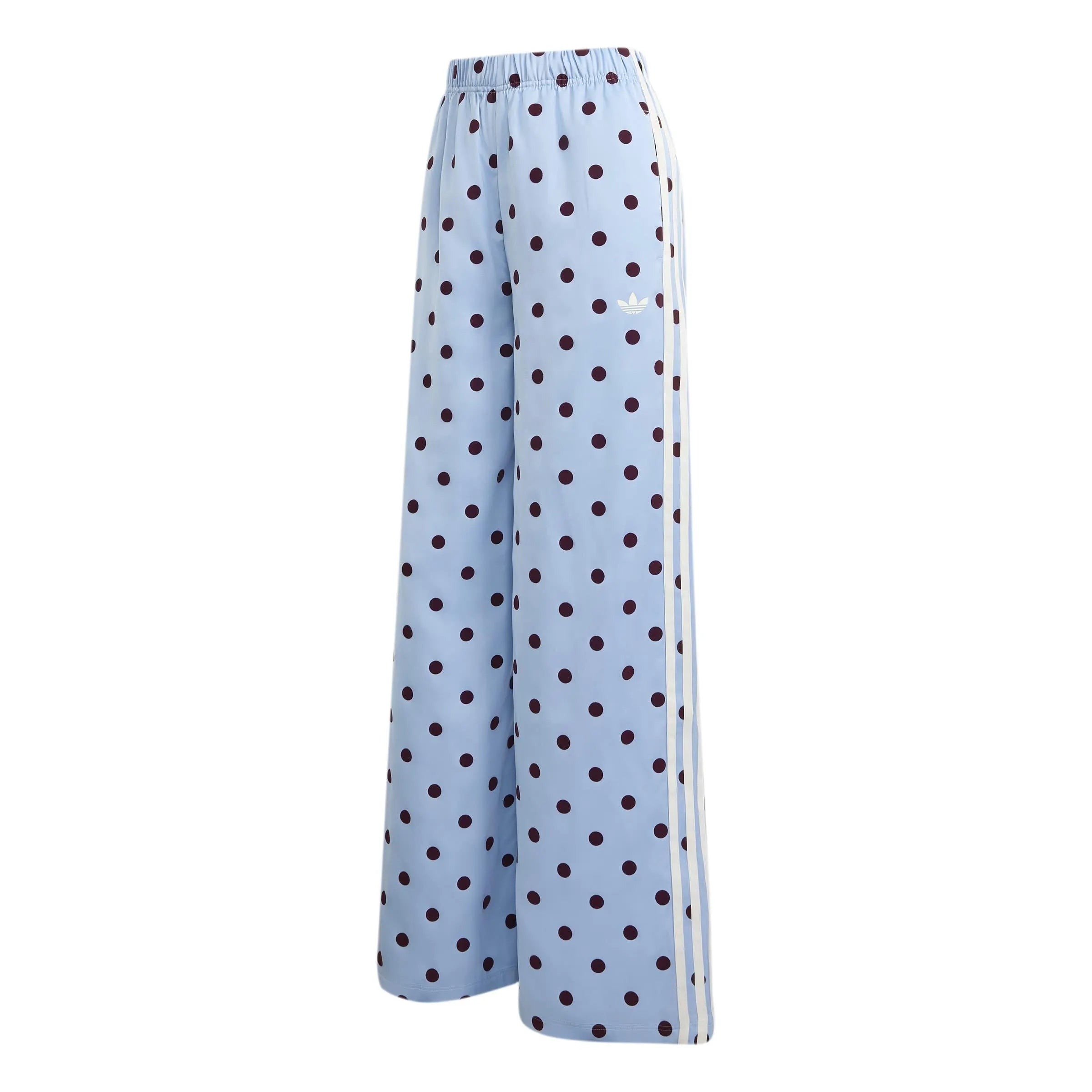 Satin Polka Dots Hose Wide Leg
