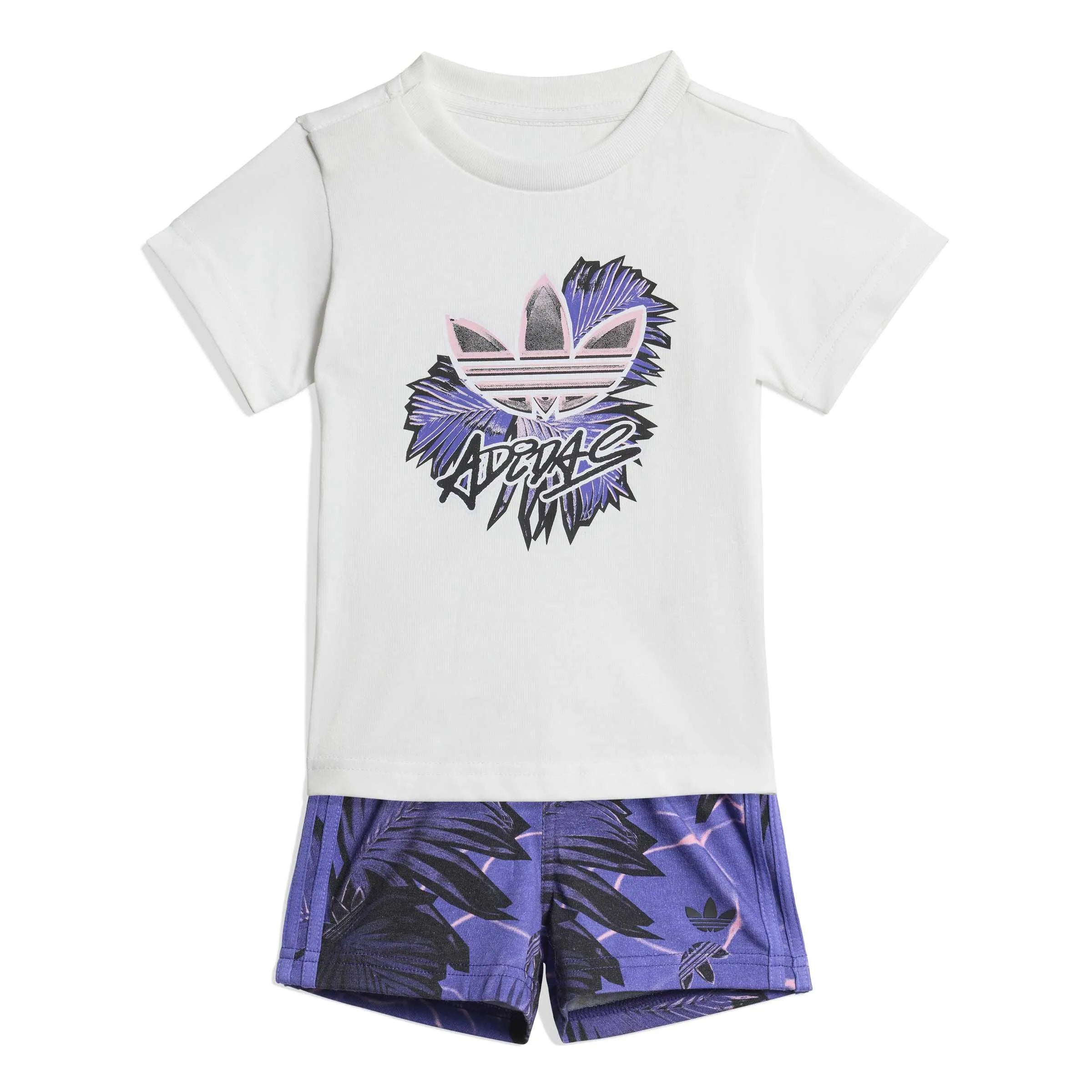 T-Shirt-Shorts-Set aus Baumwolle