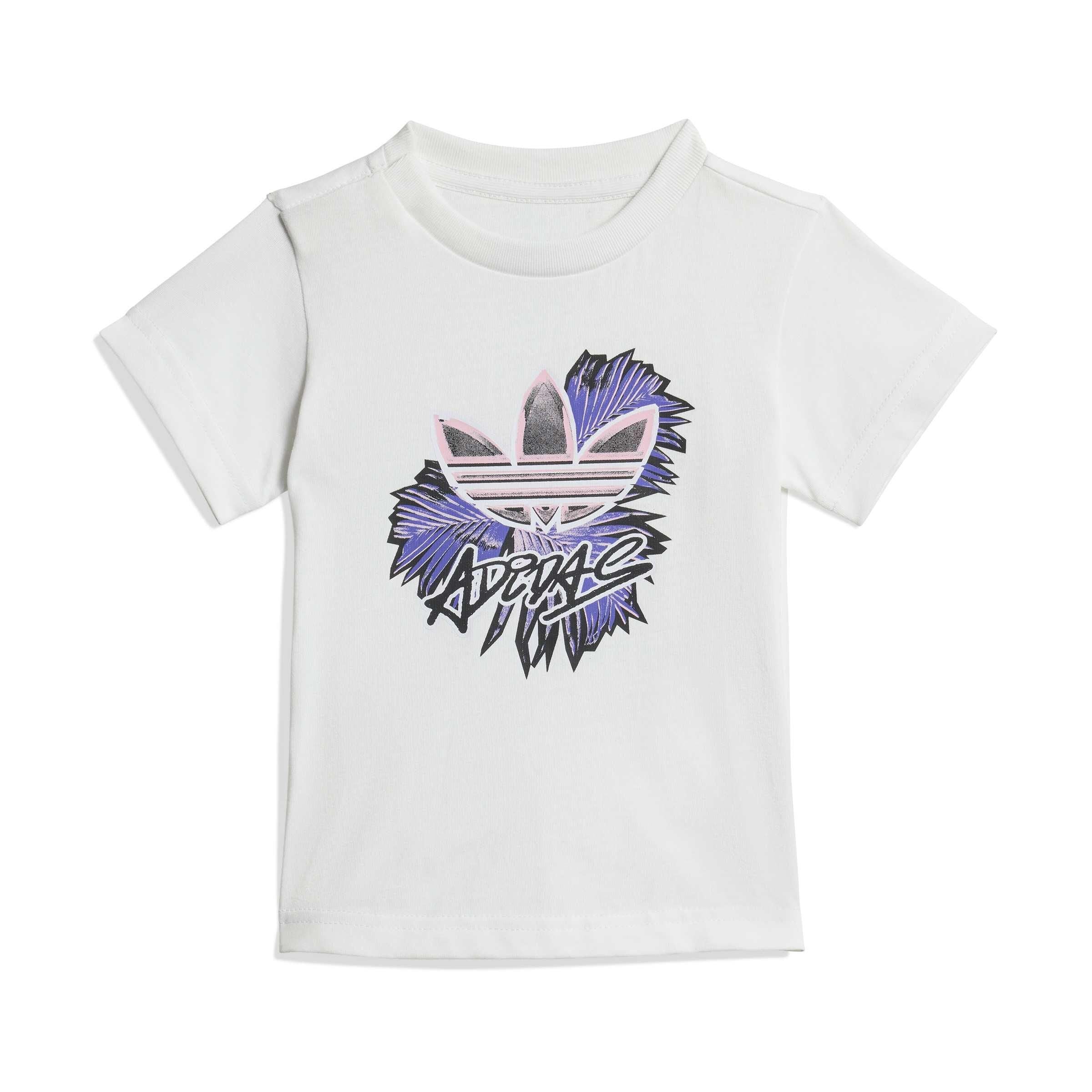 T-Shirt-Shorts-Set aus Baumwolle