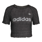 Funktionsshirt SMOCKED cropped
