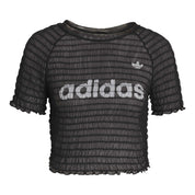 Funktionsshirt SMOCKED cropped