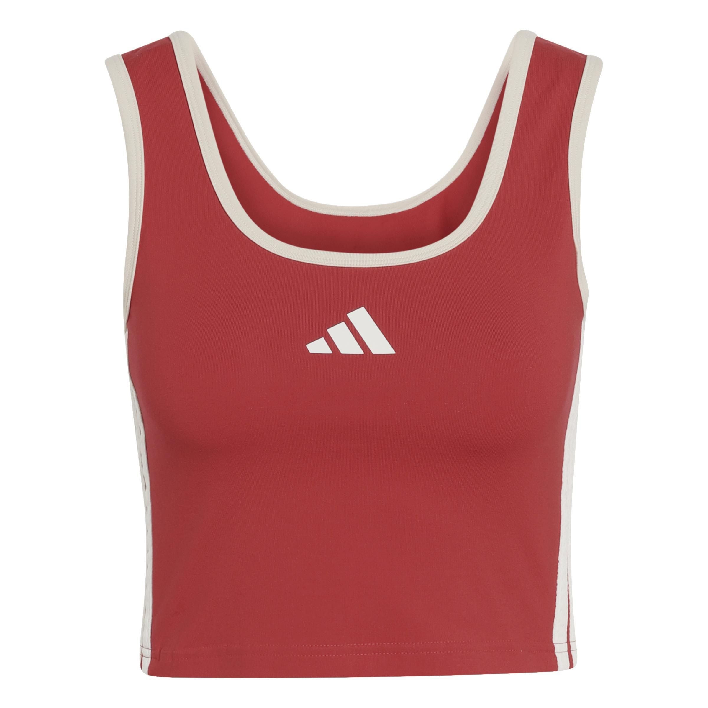 Tanktop cropped aus Baumwolle