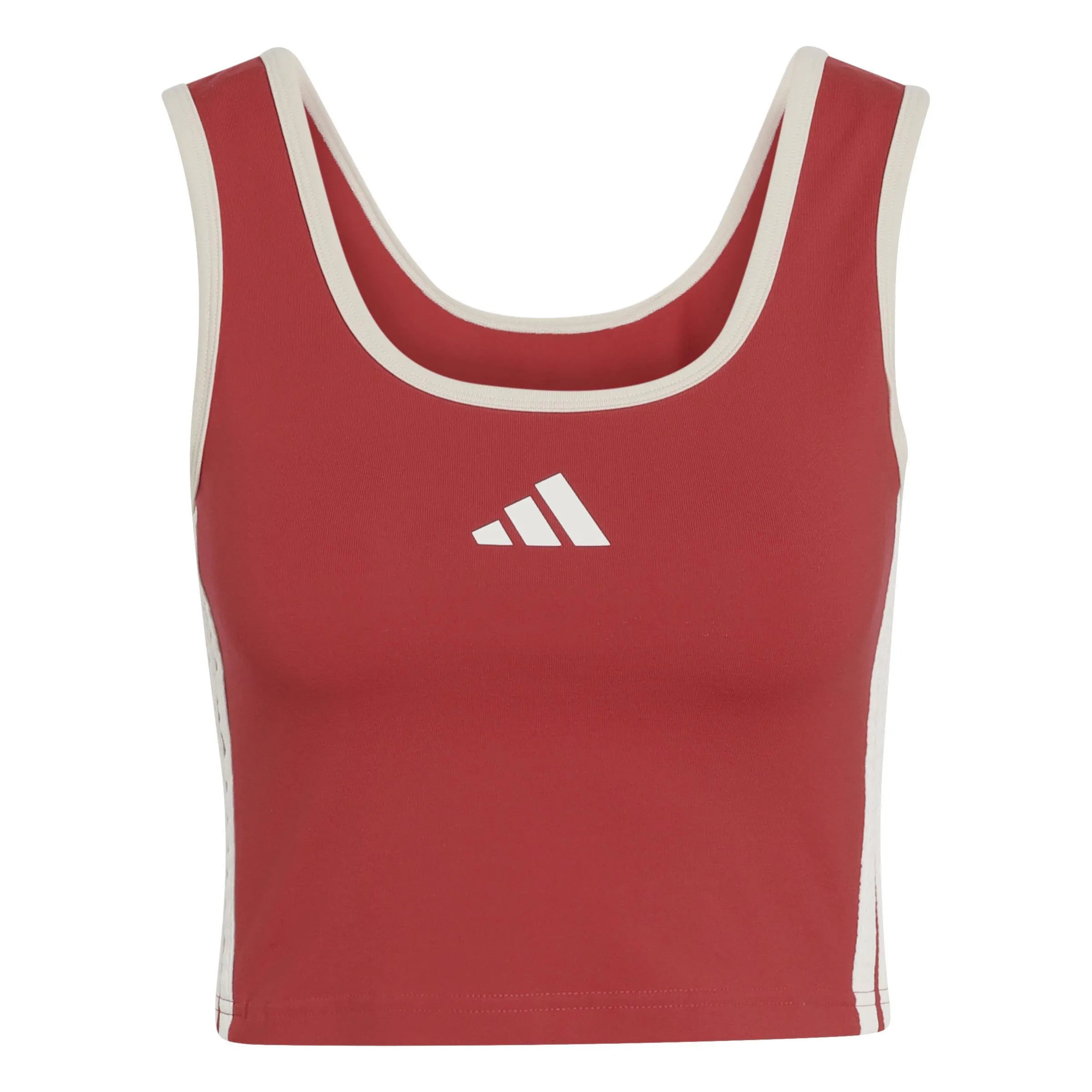 Tanktop cropped aus Baumwolle