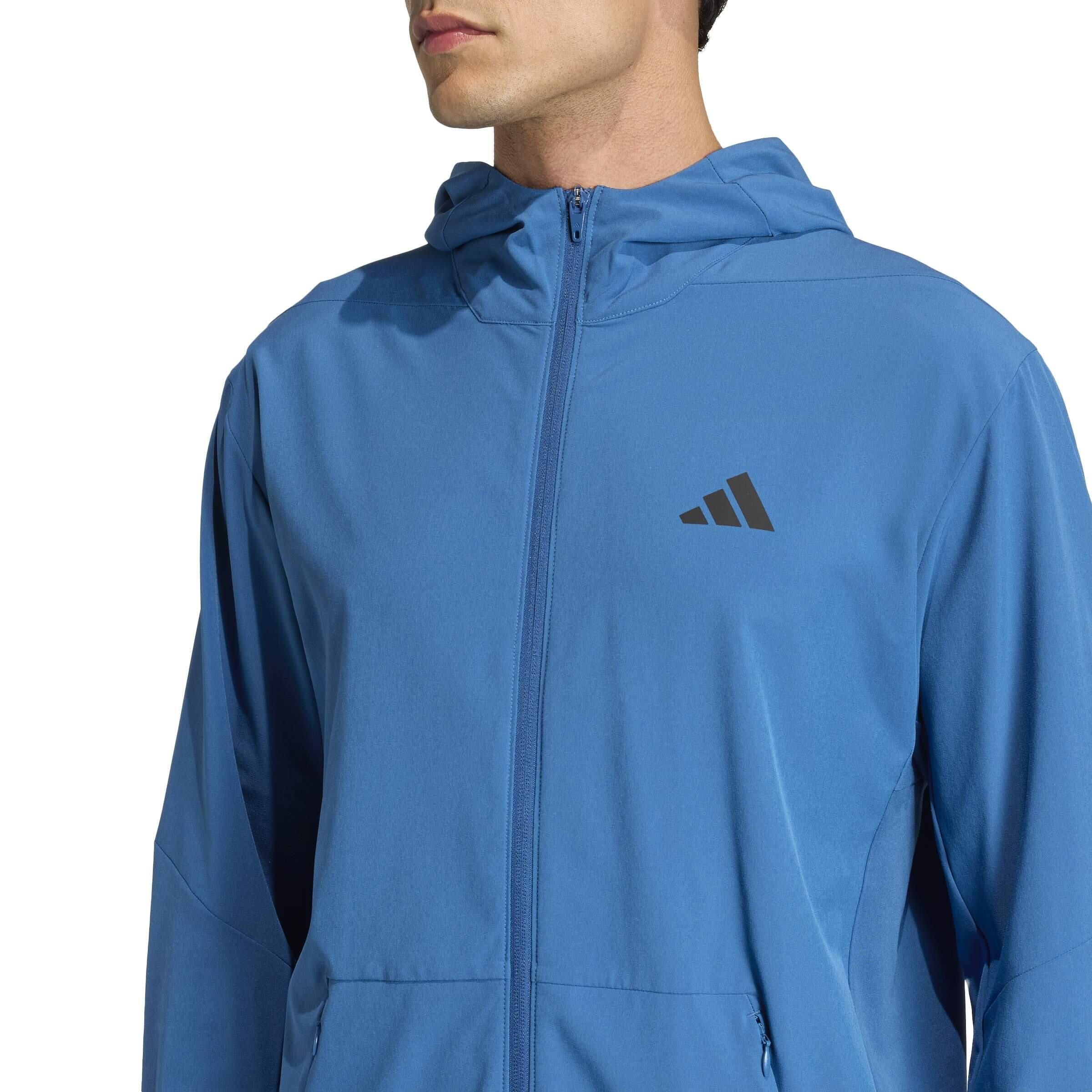 Trainingsjacke mit Kapuze