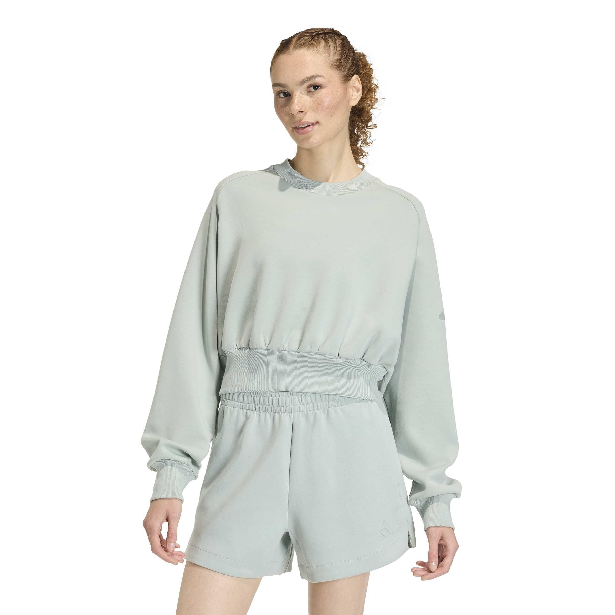 Sweatshirt mit Rundhalsausschnitt
