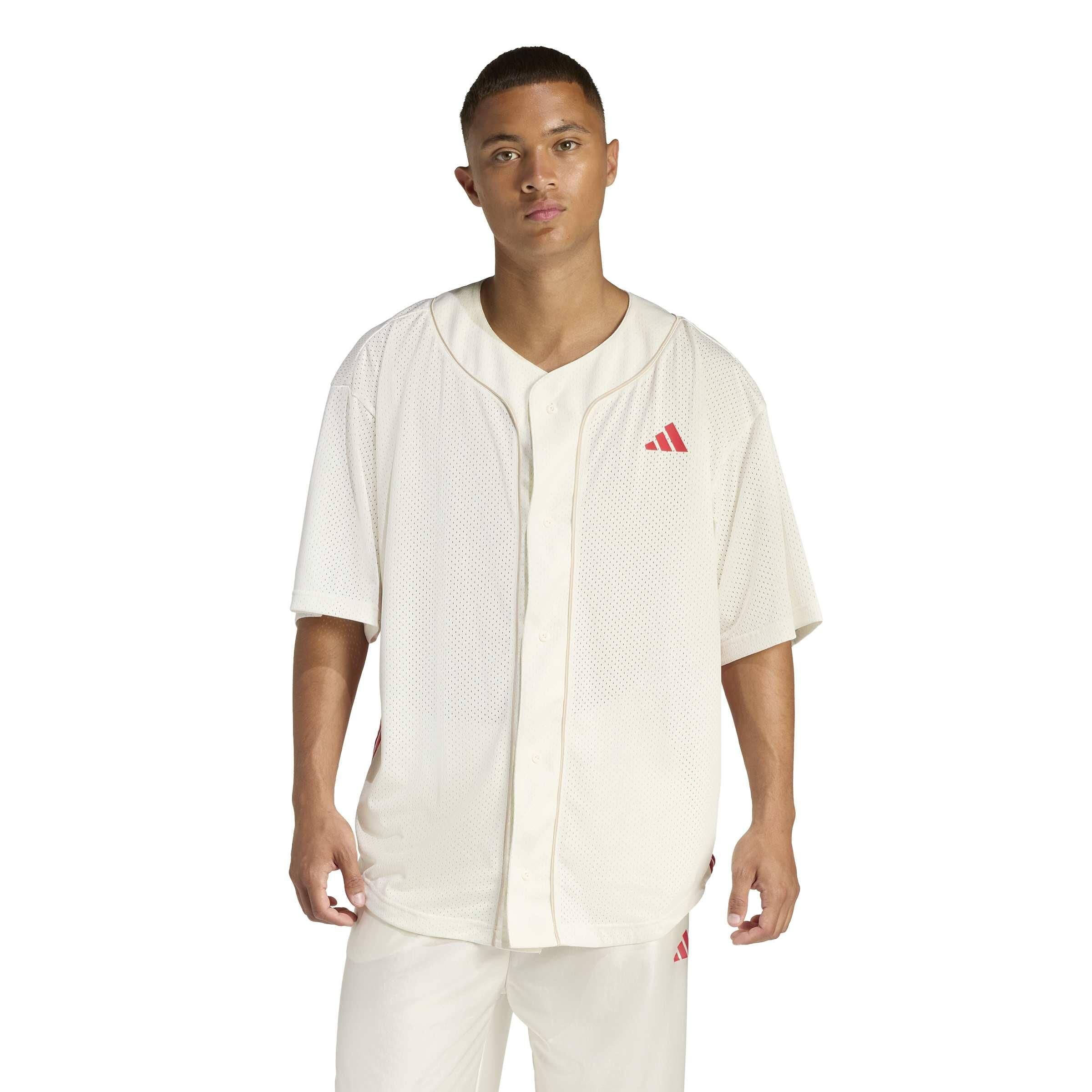 Baseballshirt mit Mesh
