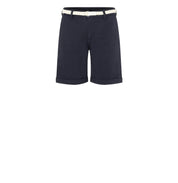 Chino-Shorts mit Flechtgürtel