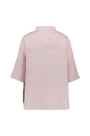 Leinenbluse gestreift