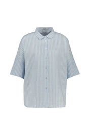 Leinenbluse gestreift