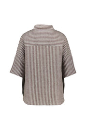 Leinenbluse gestreift
