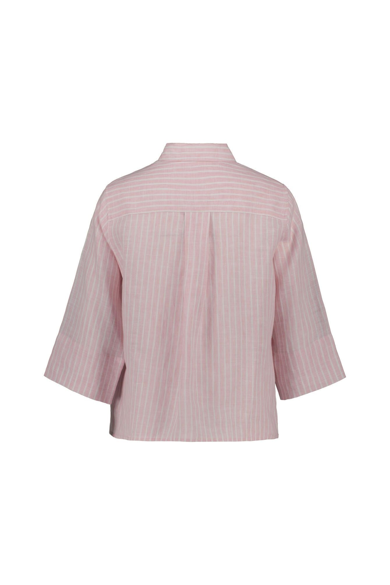 Leinenbluse gestreift