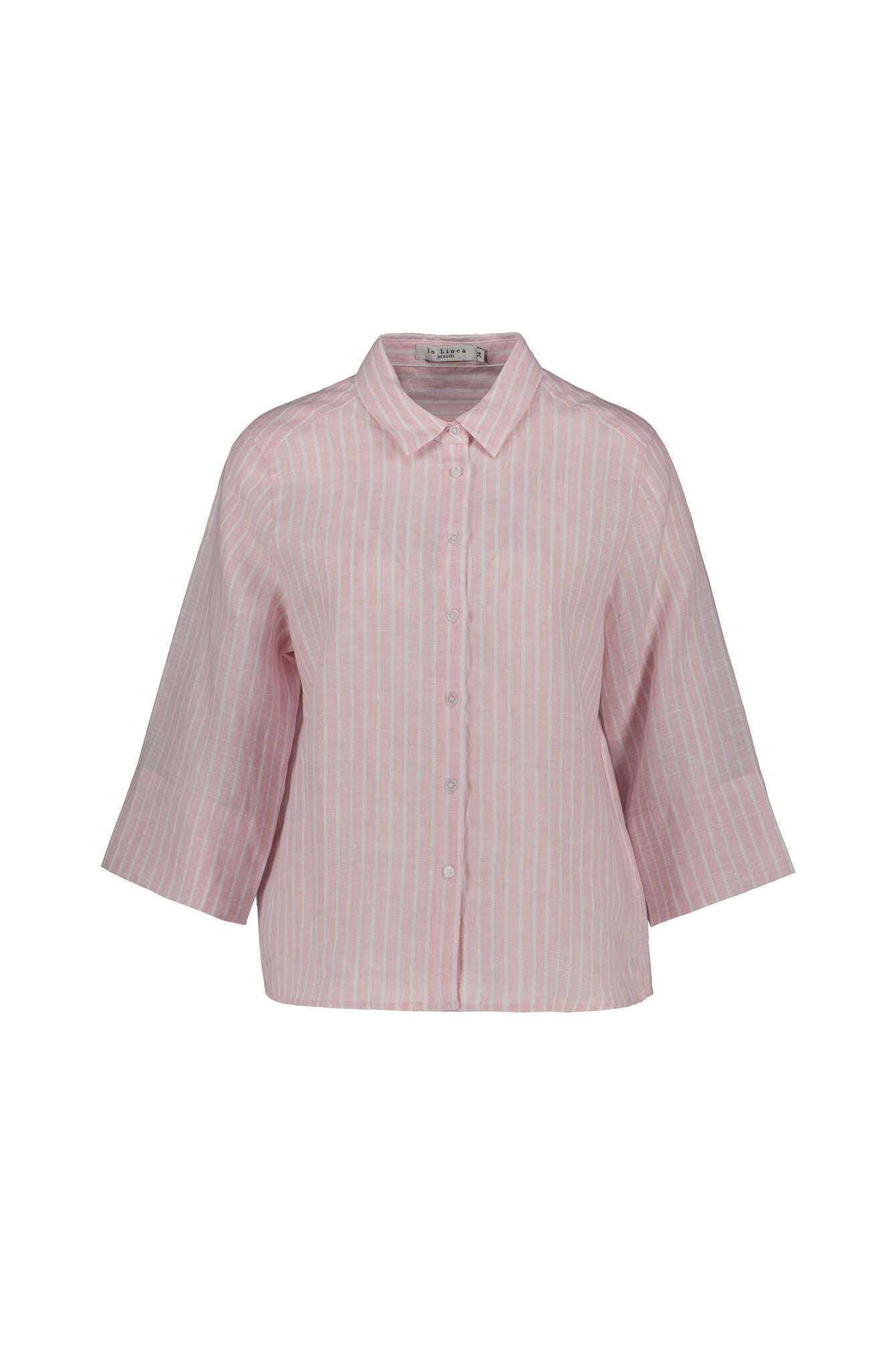 Leinenbluse gestreift