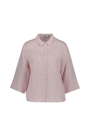 Leinenbluse gestreift