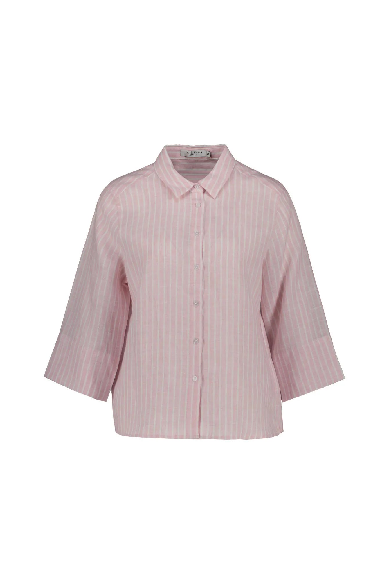 Leinenbluse gestreift