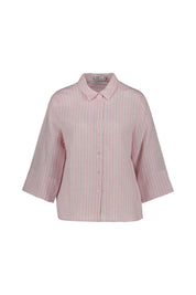 Leinenbluse gestreift