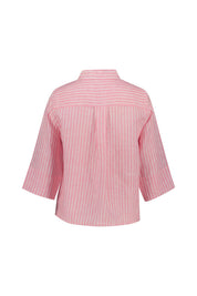 Leinenbluse gestreift