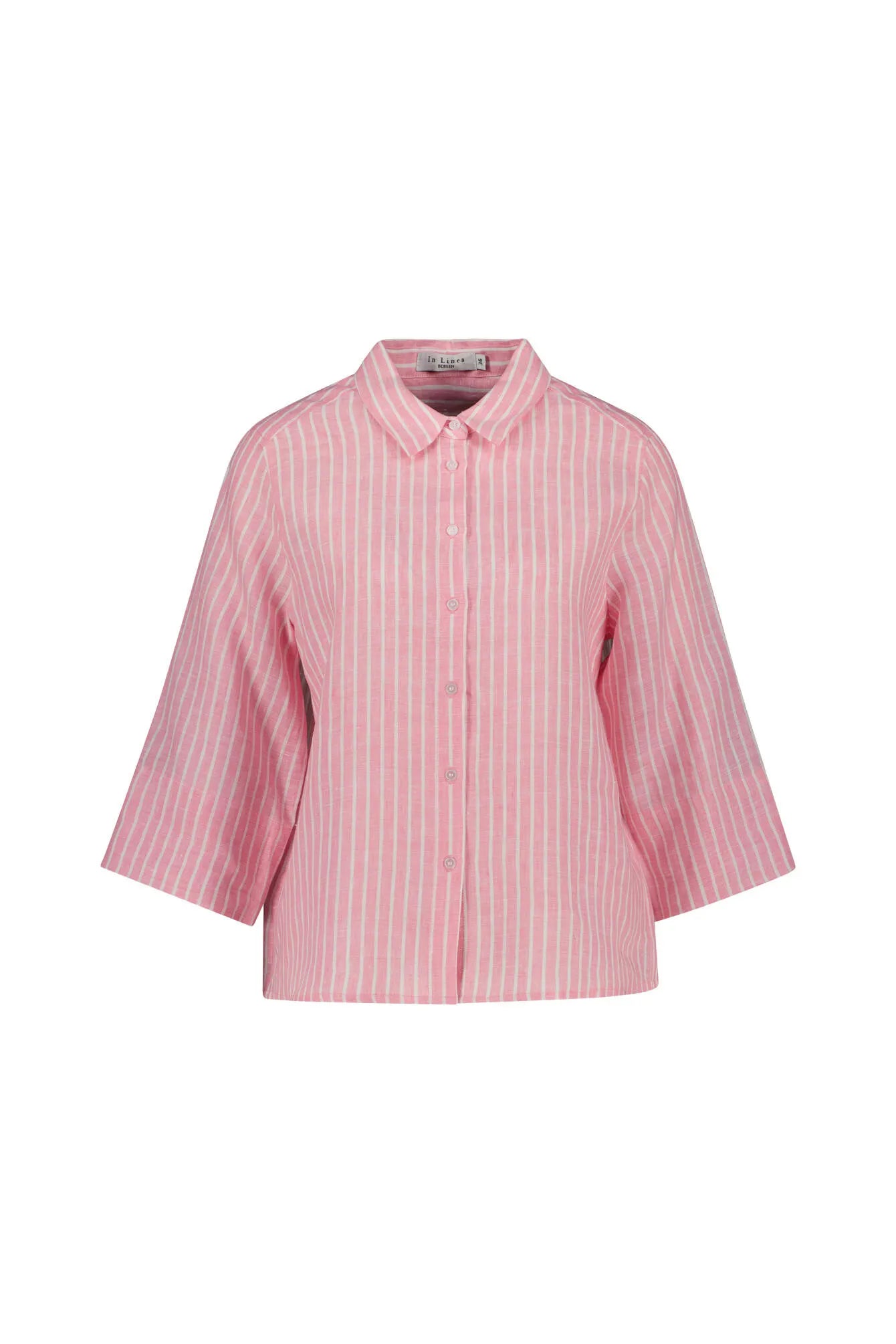 Leinenbluse gestreift