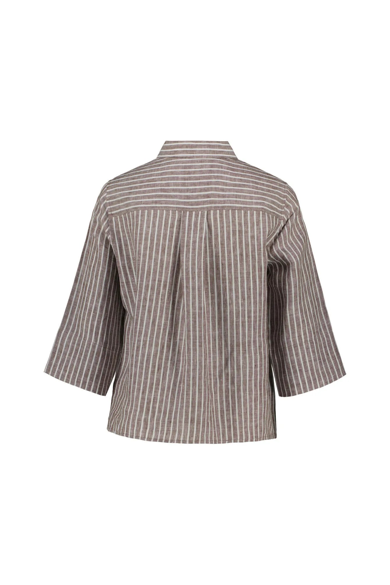 Leinenbluse gestreift