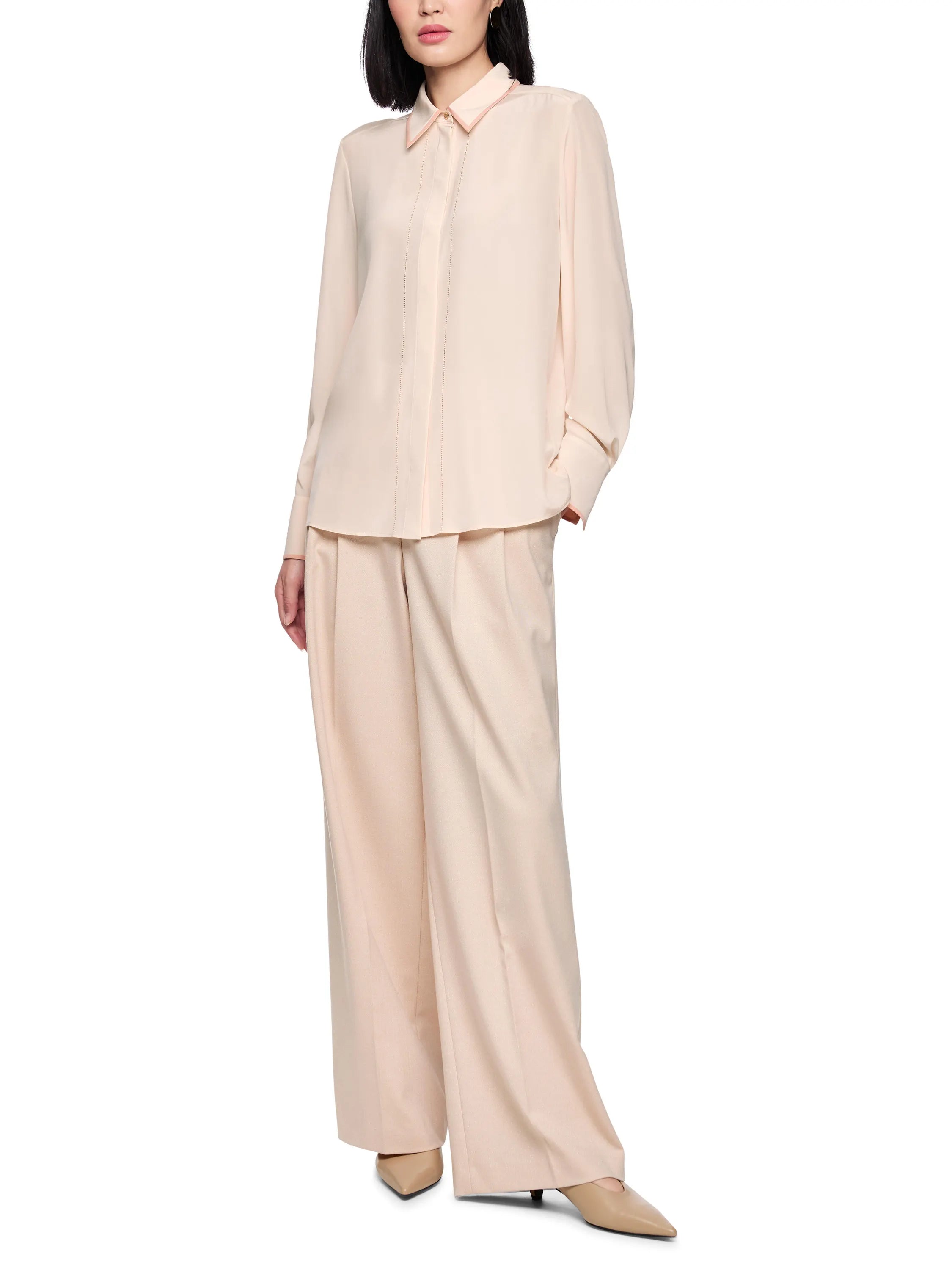 Bluse aus Seide