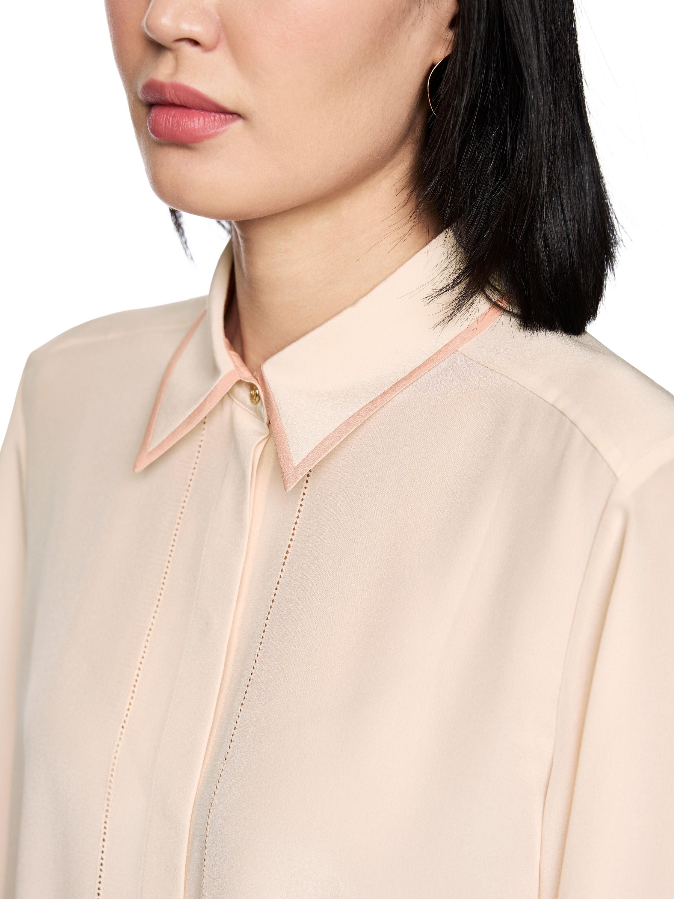 Bluse aus Seide