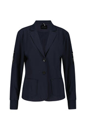 Blazer mit aufgesetzten Taschen