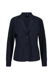 Blazer mit aufgesetzten Taschen