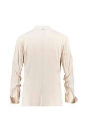 Blazer aus Leinenmix