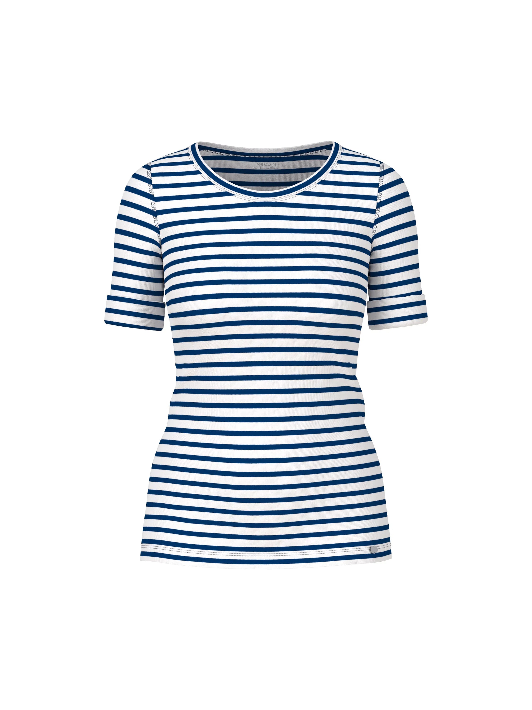 T-Shirt Slim Fit aus Baumwollmix