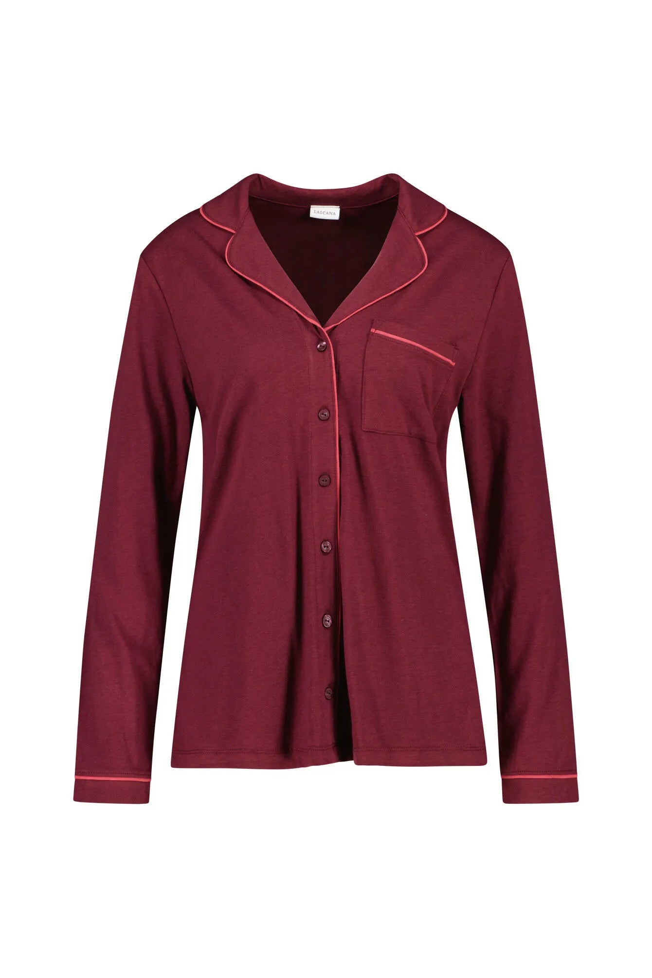 Langarmshirt  aus Viskosemix