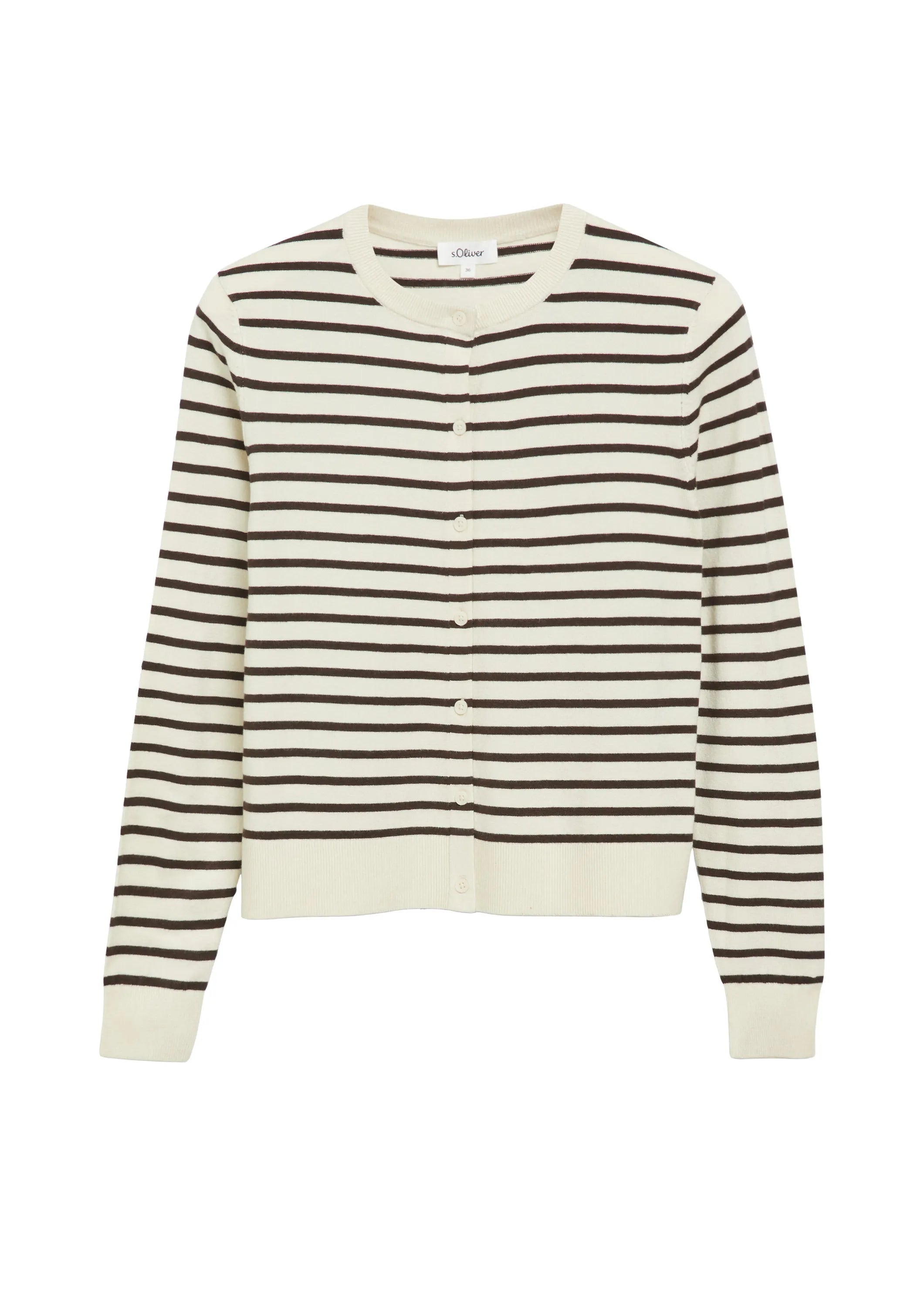 Strickjacke aus Viskosemix