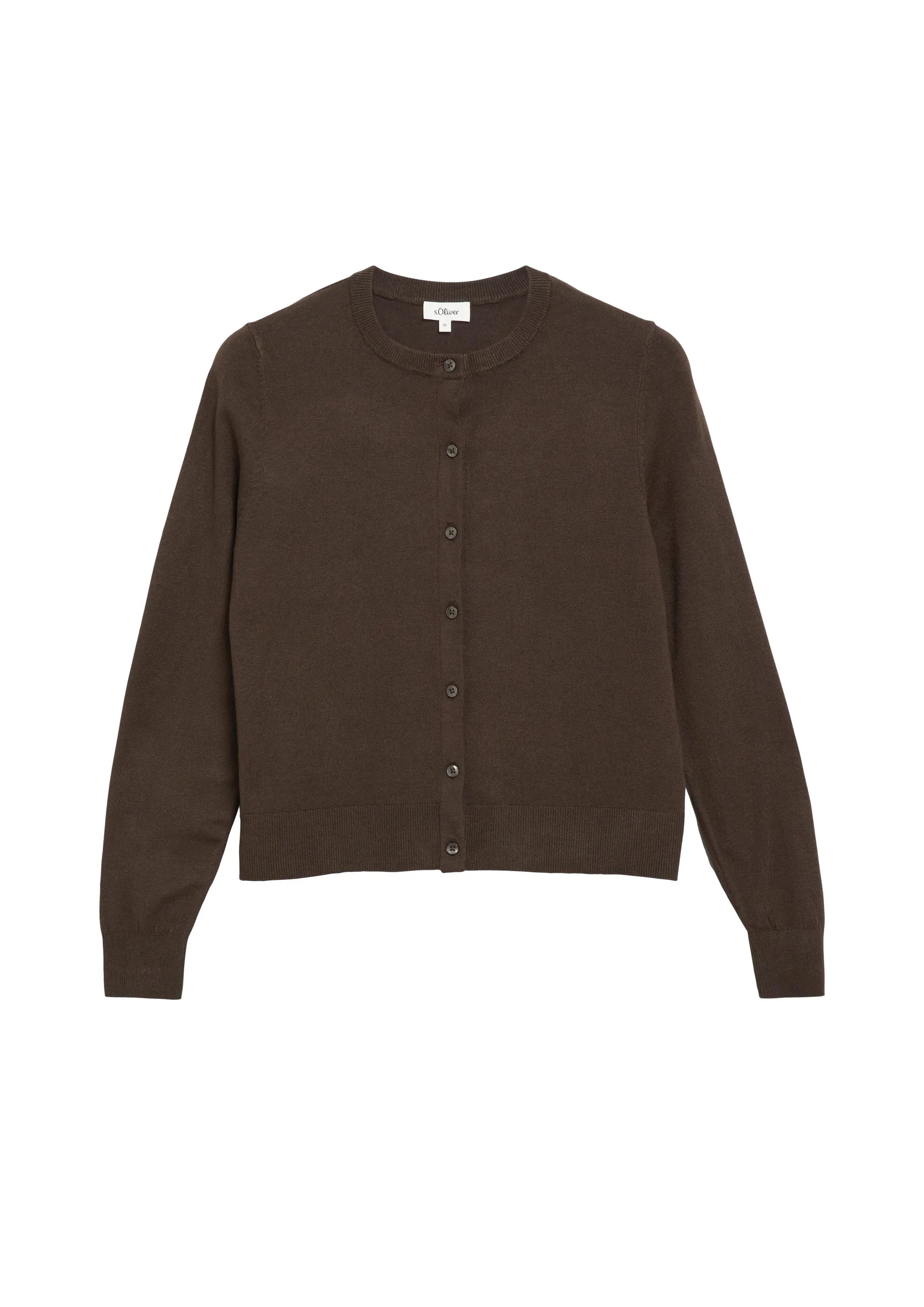 Strickjacke Regular Fit
