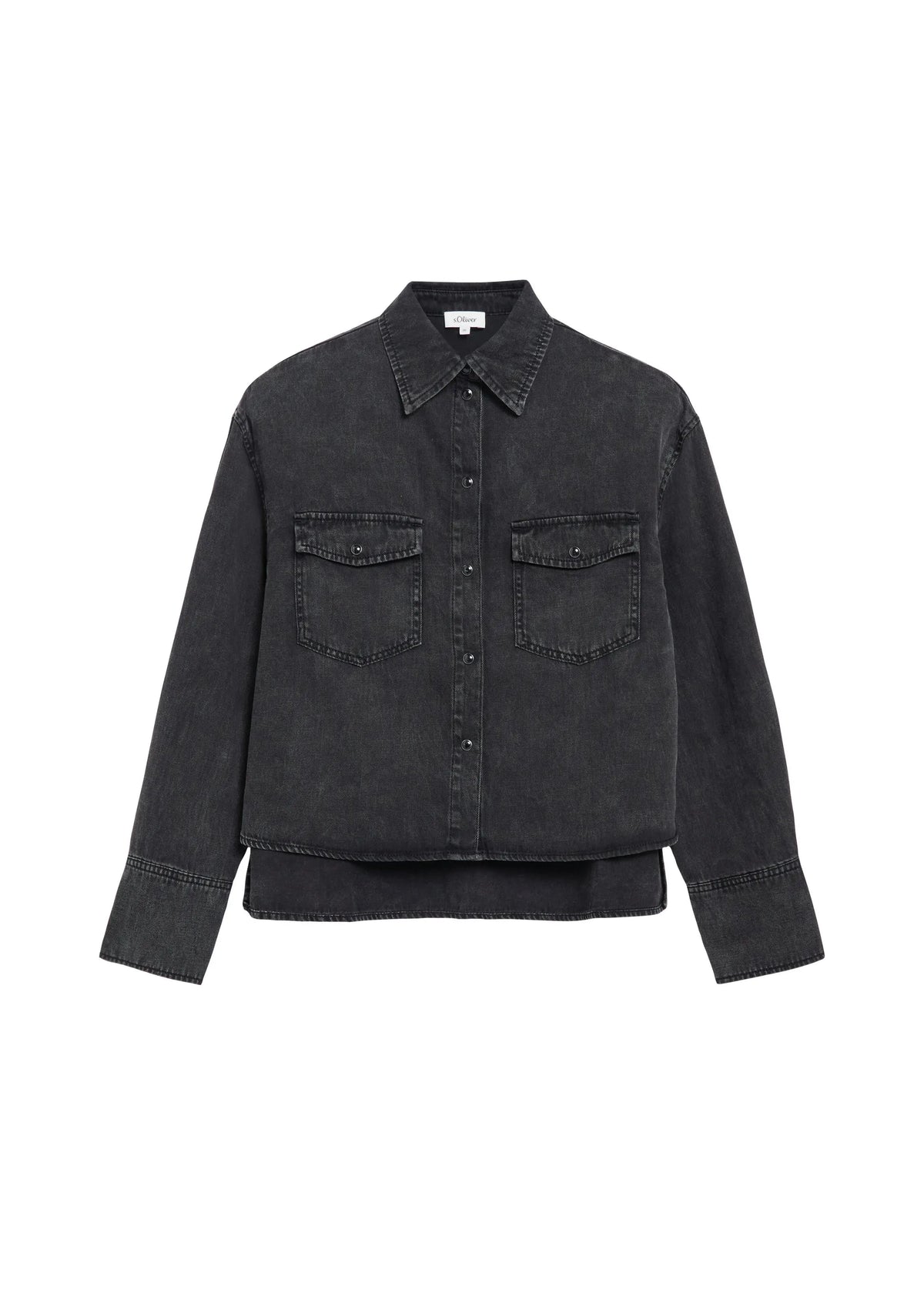 Jeansbluse Regular Fit