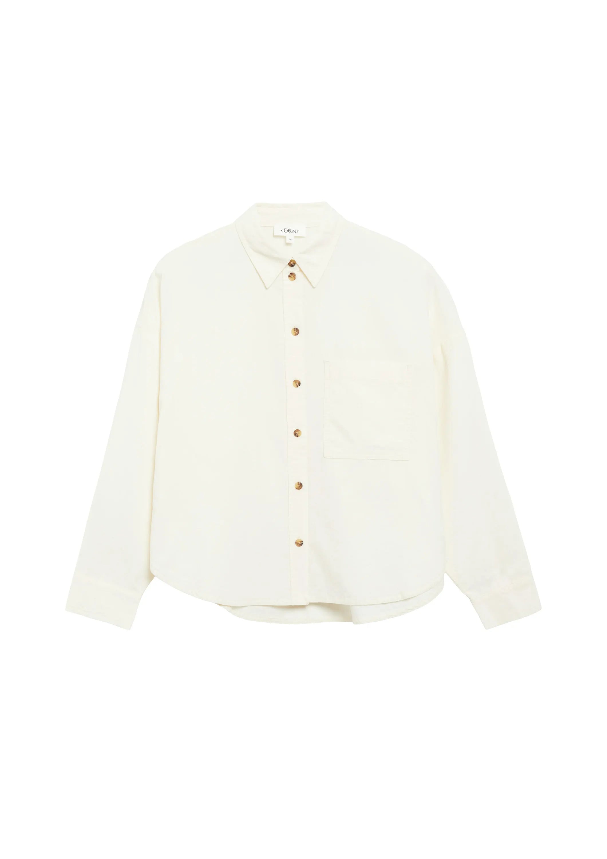 Cordbluse in Oversize-Look