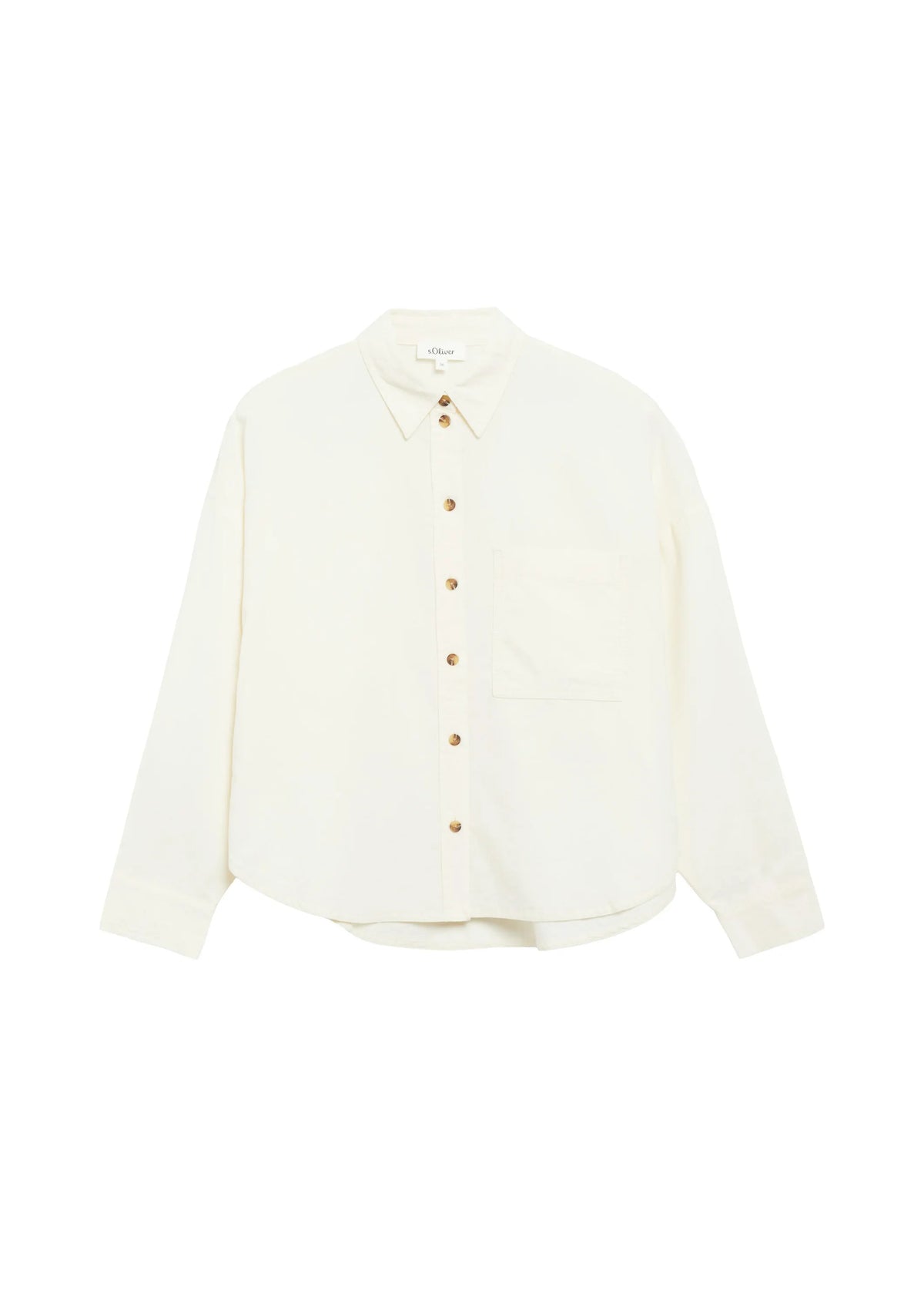 Cordbluse in Oversize-Look