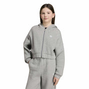 Sweatshirtjacke aus Baumwollmix