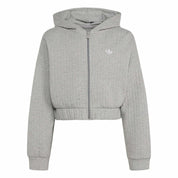 Sweatshirtjacke aus Baumwollmix