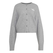 Strickjacke mit Logostick