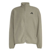 Fleecejacke mit Stehkragen