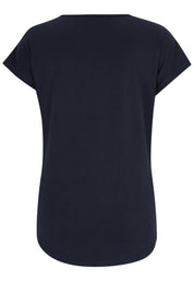T-Shirt aus Viskose
