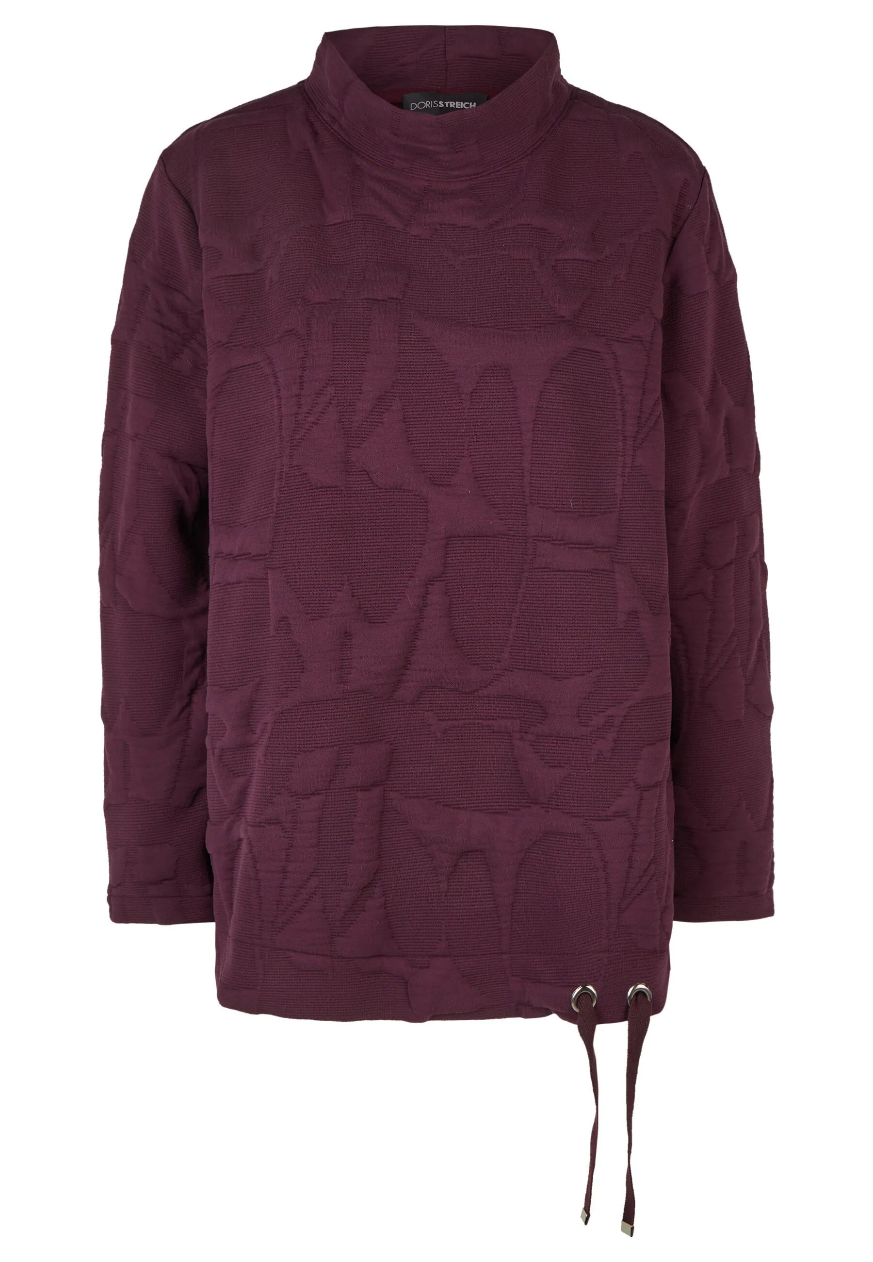 Sweatshirt mit Stehkragen