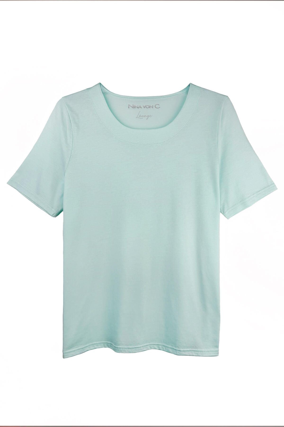 T-Shirt aus Modalmix