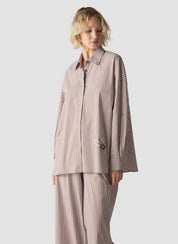 Bluse aus Baumwollmix