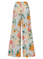 Stoffhose Wide Leg